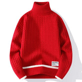 Winter Turtleneck Wool Sweater